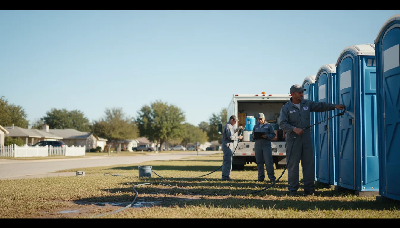 Long-Term Portable Toilet Rental in Edna, KS near me